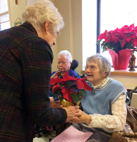 Sisters at Schervier Nursing Care Center Celebrate Feast Day