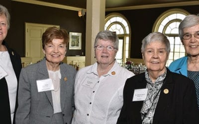 Sisters Attend the Cherish the Child Luncheon