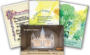 Sisters of Charity prayer cards