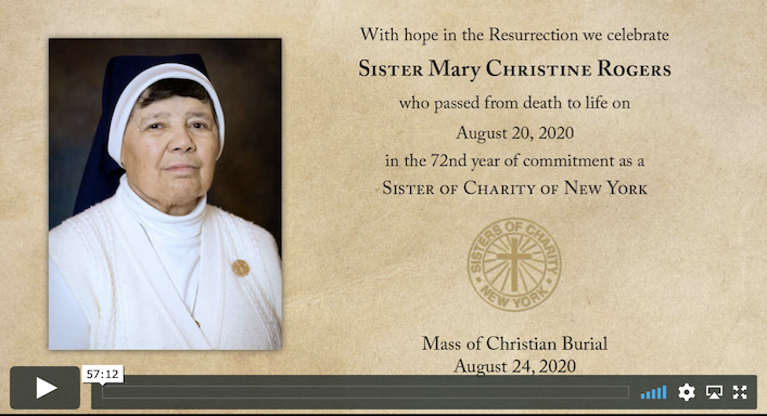Funeral Mass for Sr. Mary Christine Rogers