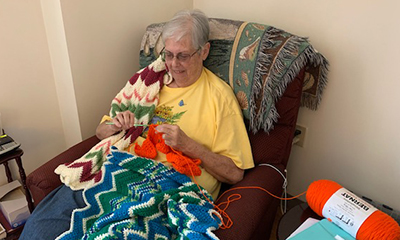 Sisters at Mount Saint Vincent Convent “Crochet for a Cause”