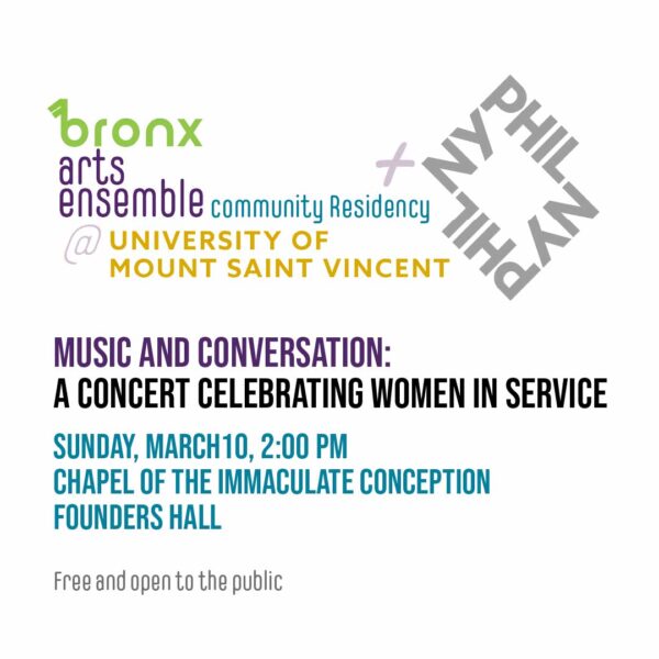 Music and Conversation: A Concert Celebrating Women in Service
